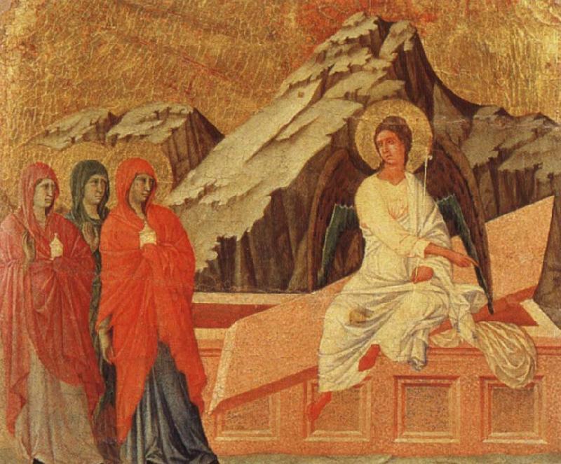 unknow artist Duccio The Holy women at the grave Germany oil painting art